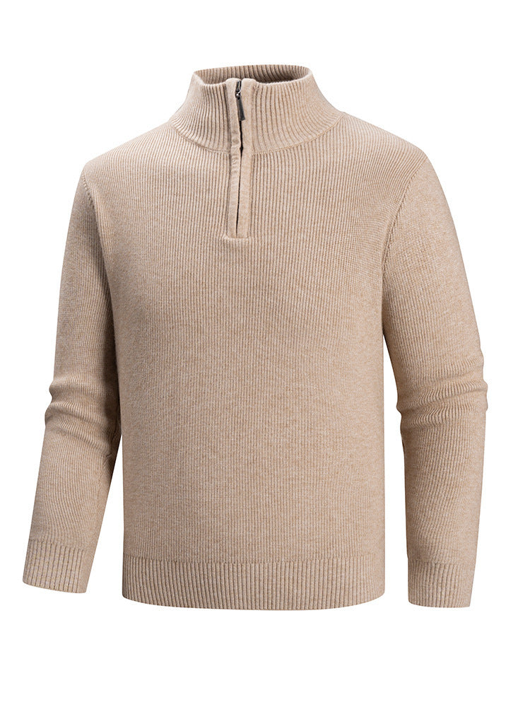 Herren Strickpullover mit hohem Kragen Aliams