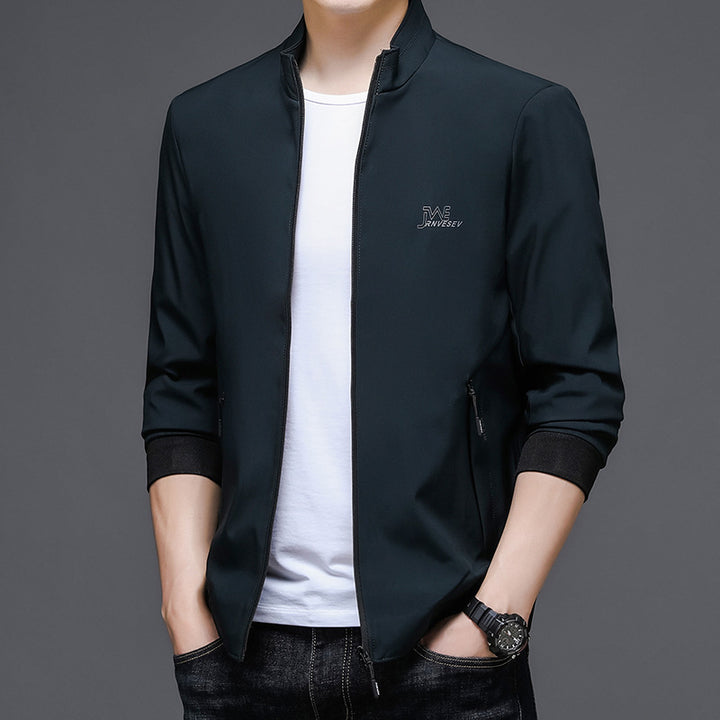 Herren sportliche Jacke mit elastischen Einsätzen und atmungsaktivem Material Aliams