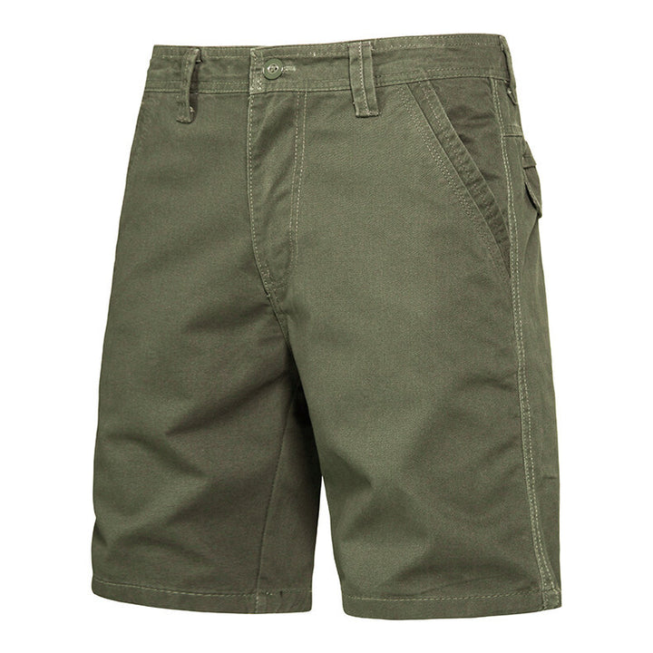 Herren elegante Baumwoll-Shorts mit praktischen Taschen Aliams