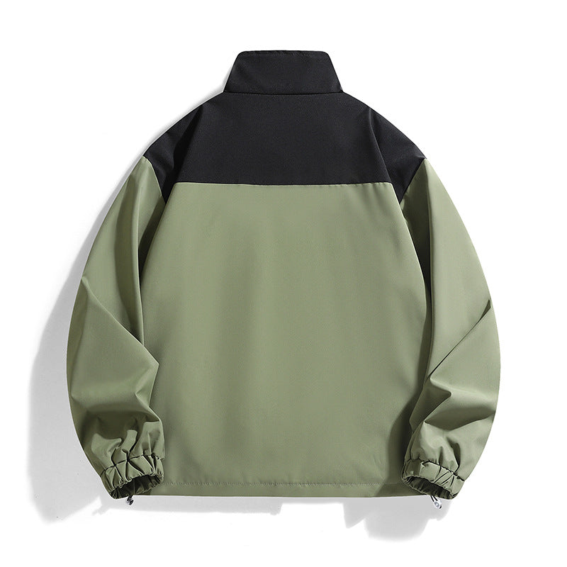 Herren sportliche Trainingsjacke mit atmungsaktiven Einsätzen Aliams