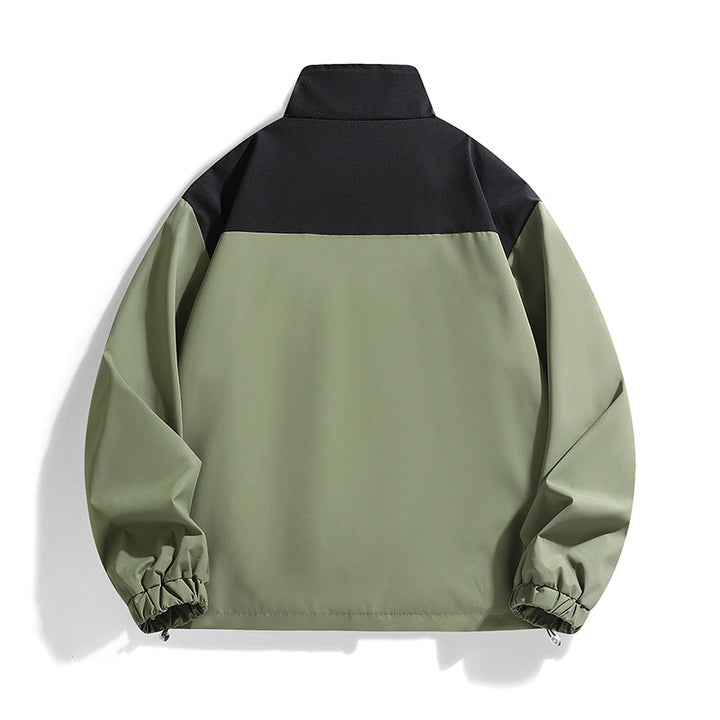 Herren sportliche Trainingsjacke mit atmungsaktiven Einsätzen Aliams