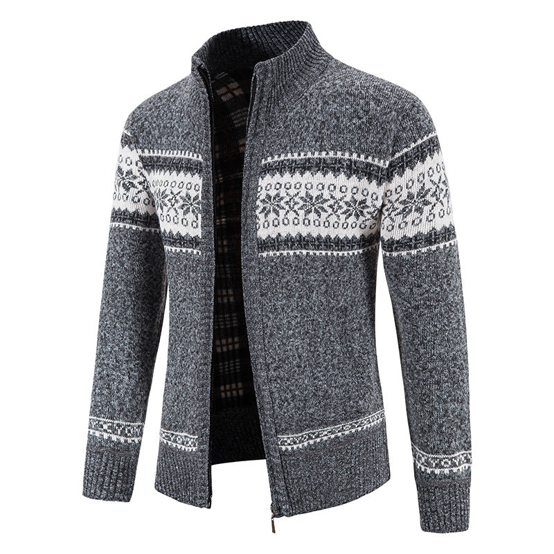 Herren Strickjacke mit zukunftsweisendem Design Aliams