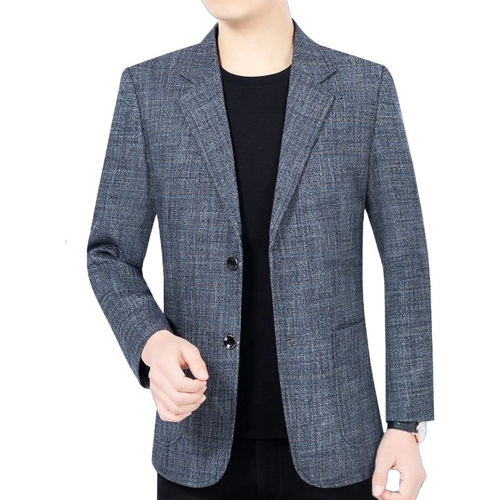 Herren Slim Fit Jacke mit Elegantem Muster Aliams
