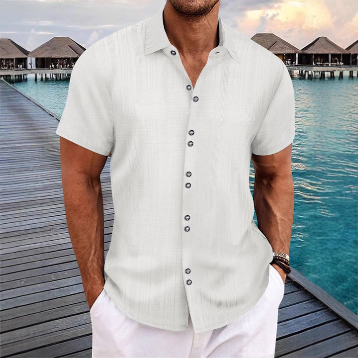 Herren Kurzarmhemd Aliams