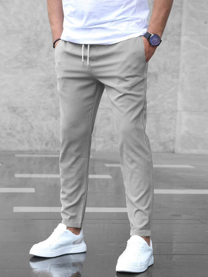 Herren elegante Chino-Hosen Aliams