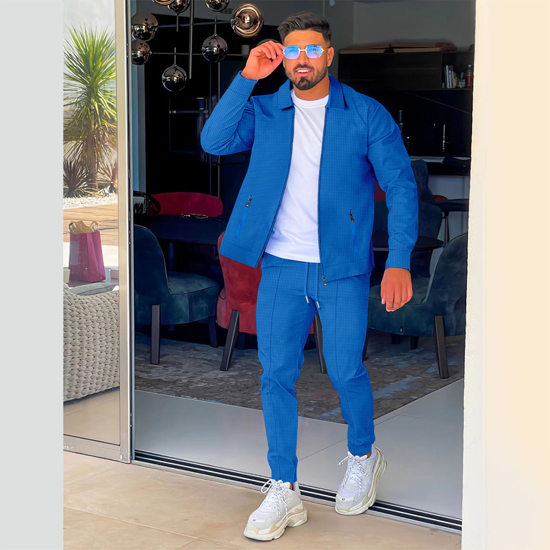 Herren Sportive Freizeitanzug mit modernem Schnitt und atmungsaktiven Eigenschaften Aliams