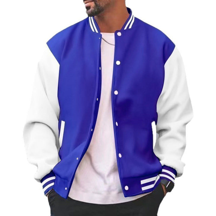 Herren Varsity-Jacke mit kontrastierenden Ärmeln Aliams