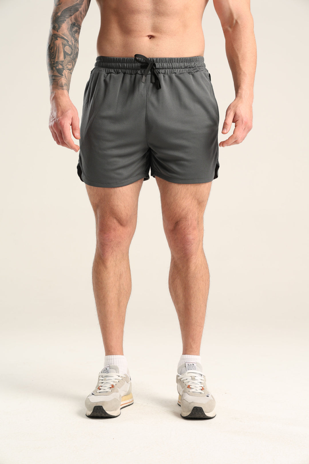 Herren Sportliche Schwimmshorts mit atmungsaktivem Material und verstellbarem Bund Aliams