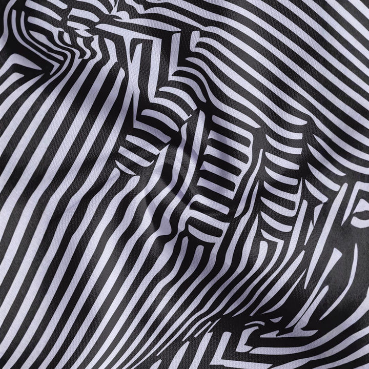 Herren Kurzarm Poloshirt mit modernem Streifendesign Aliams