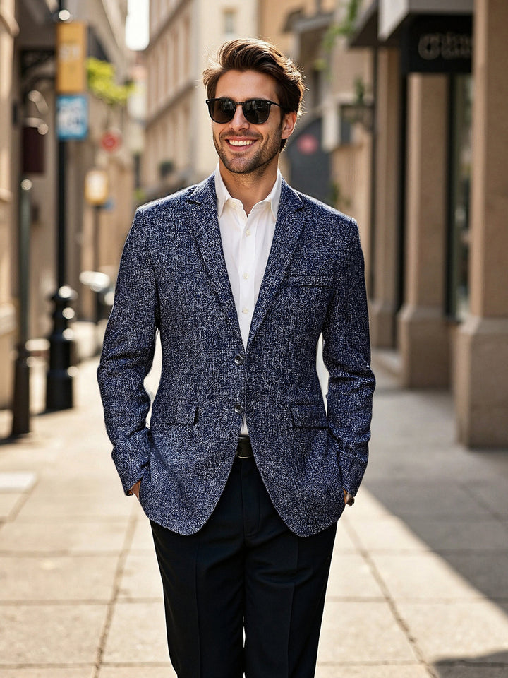 Herren eleganter Freizeitblazer Aliams