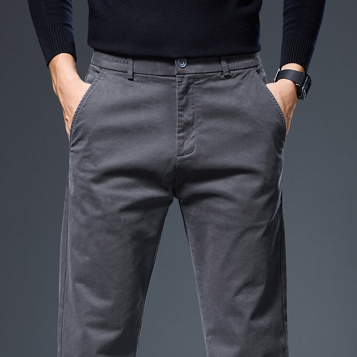 Herren Chinos mit praktischem Schnitt und elastischem Bund Aliams