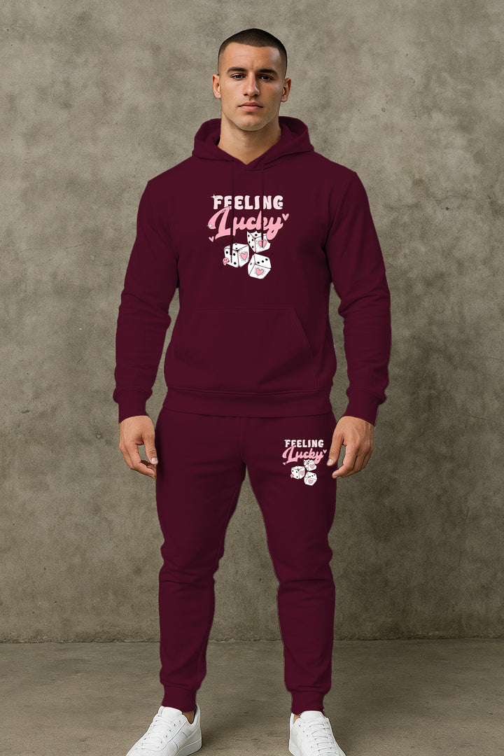 Herren Sportliches Hoodie- und Jogginghosen-Set Aliams