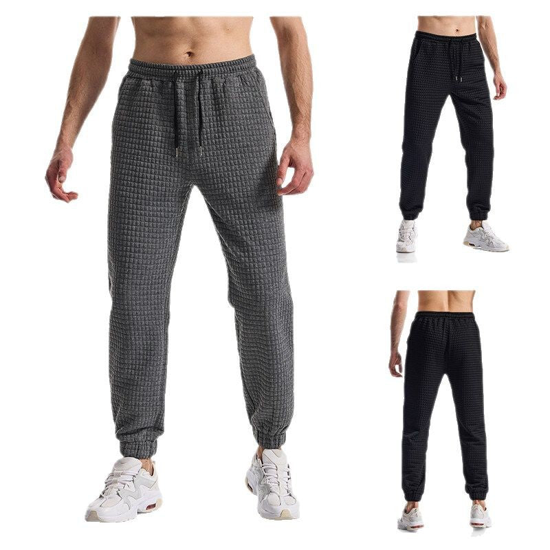Herren bequeme Sweatpants mit hohem Bund und elastischem Komfort Aliams