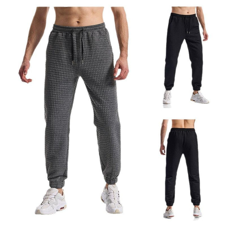 Herren bequeme Sweatpants mit hohem Bund und elastischem Komfort Aliams