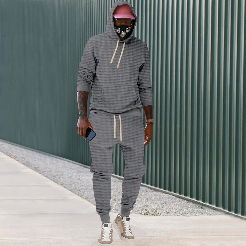 Herren Sportanzug mit atmungsaktivem Material und praktischen Taschen Aliams