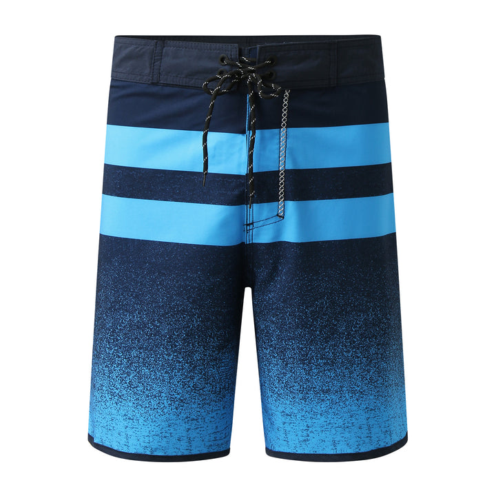 Herren Boardshorts mit innovativem Farbverlauf und komfortablem Kordelzug Aliams