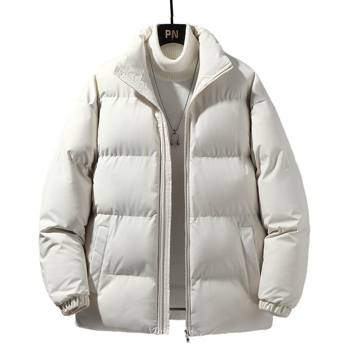 Herren Steppjacke mit hohem Kragen und elastischen Bündchen Aliams