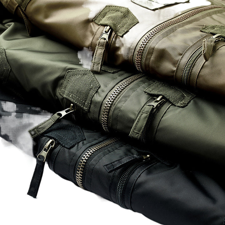 Herren Bomberjacke mit technischen Details und mehreren Taschen Aliams