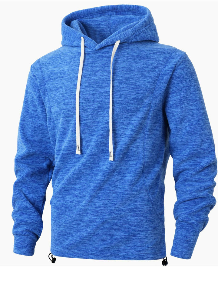 Herren Fleece Hoodie mit modernem Schnitt und praktischen Taschen Aliams