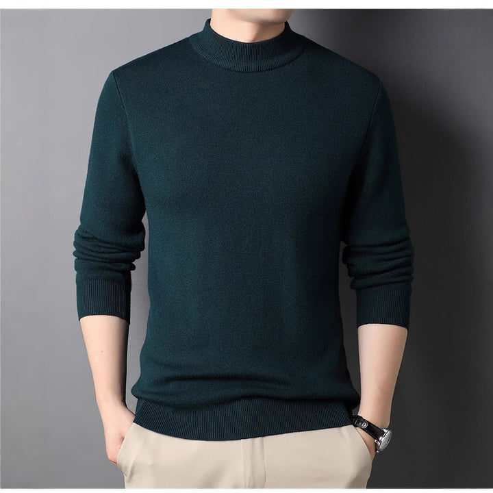 Herren Feinstrickpullover mit Rollkragen und soften Materialien Aliams