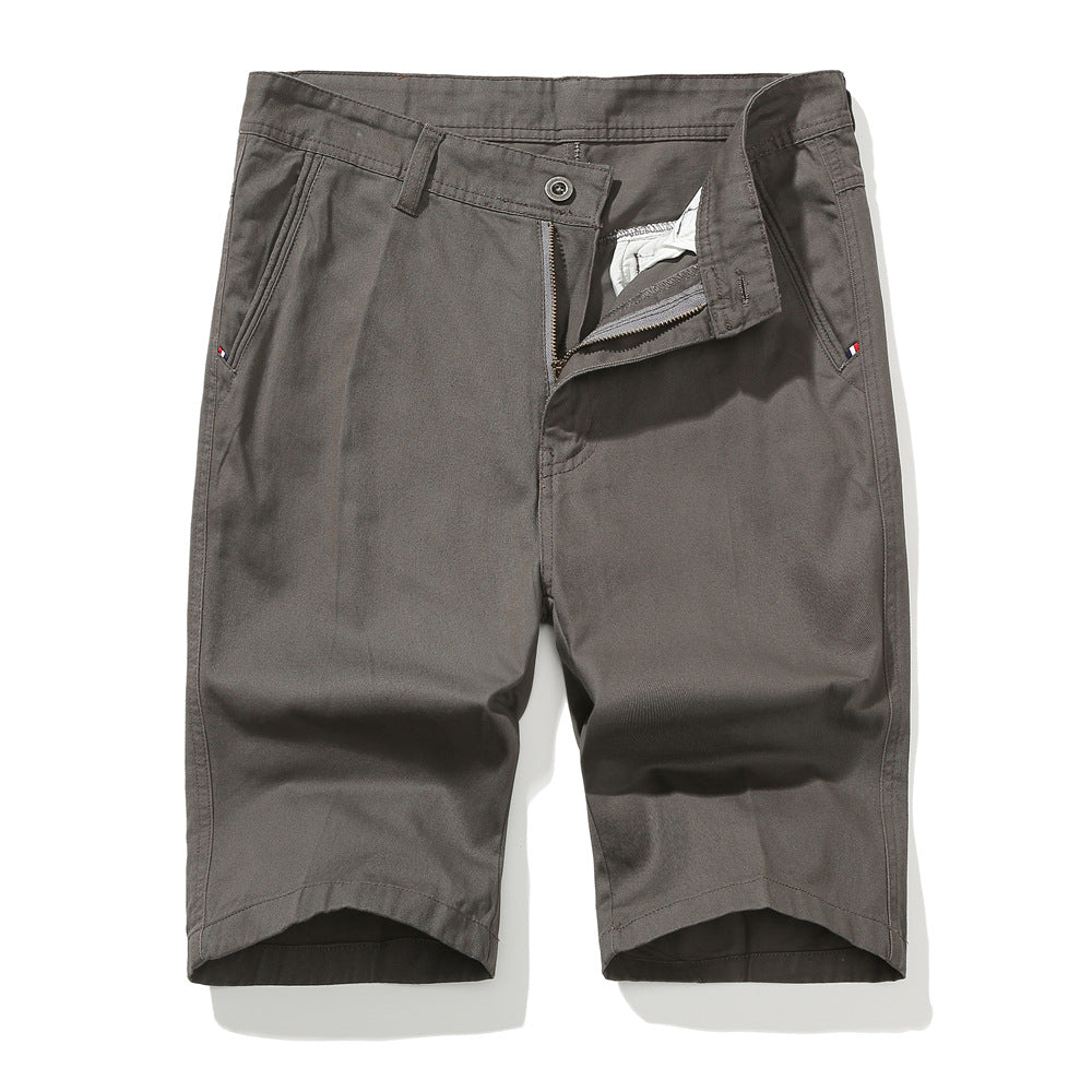 Herren komfortable und vielseitige Chino-Shorts mit praktischen Taschen Aliams