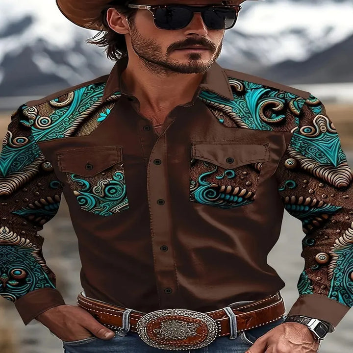 Herren Westernhemd Aliams