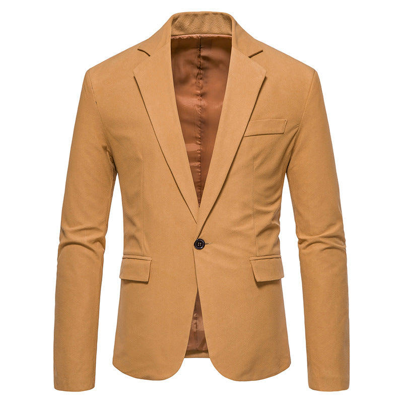Herren Eleganter Blazer mit modernem Schnitt und Taschen Aliams