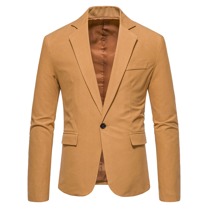 Herren Eleganter Blazer mit modernem Schnitt und Taschen Aliams