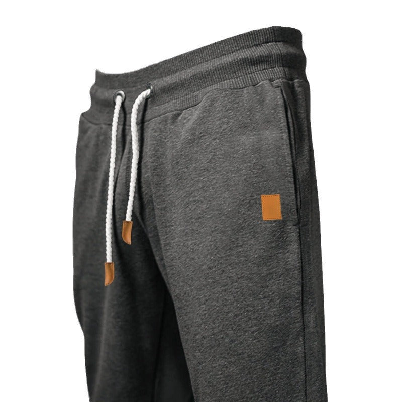Herren bequeme Sweatpants mit praktischem Kordelzug und modischen Details Aliams