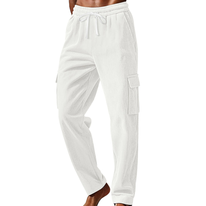 Herren Cargo-Hose mit elastischem Bund und praktischen Taschen Aliams