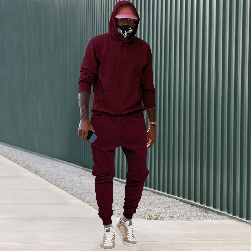 Herren Sportanzug mit Hoodie und bequemen Jogginghosen Aliams