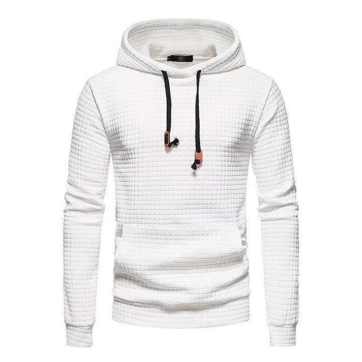 Herren komfortabler Hoodie mit strukturiertem Gewebe Aliams