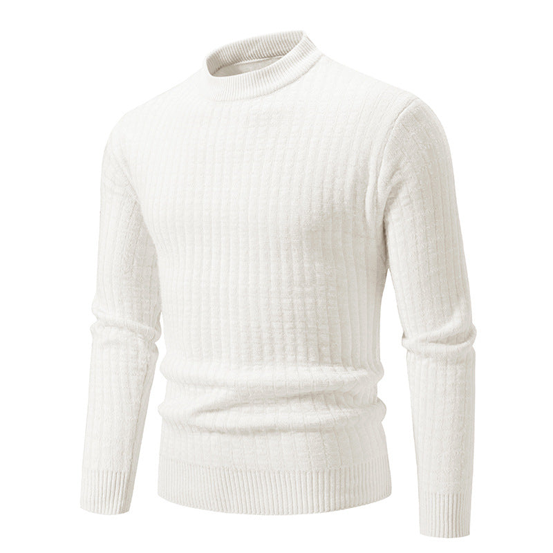 Herren Feinstrickpullover mit strukturiertem Design Aliams