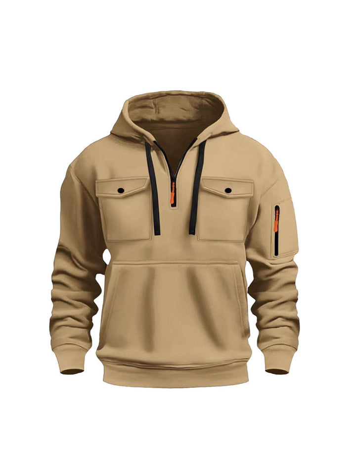 Herren Funktionspullover mit praktischen Taschen Aliams