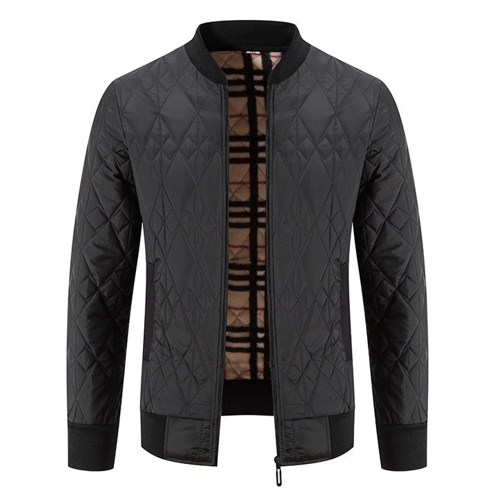 Herren Steppjacke mit modernem Design und praktischem Reißverschluss Aliams