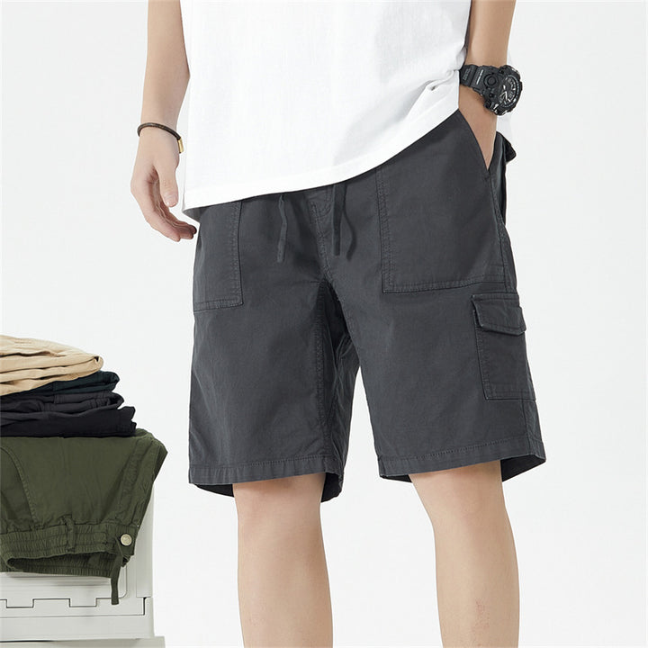 Herren cargo Shorts mit vielseitigen Taschen Aliams