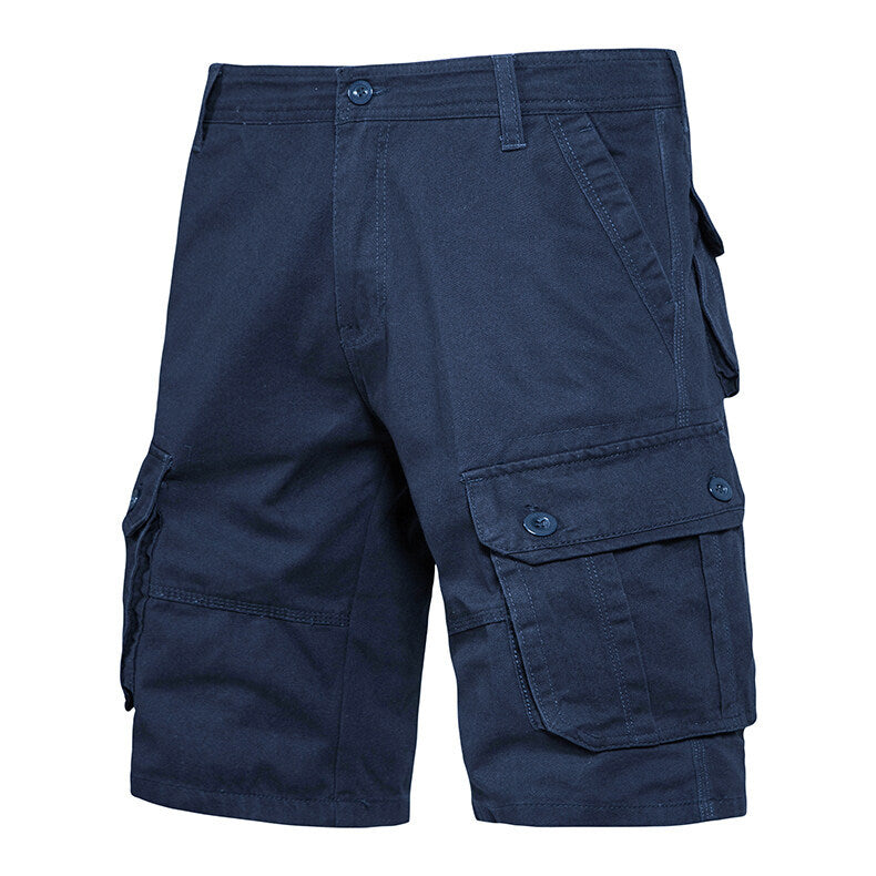 Herren Cargo-Shorts mit mehreren Taschen Aliams