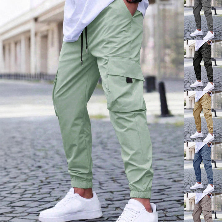 Herren Cargo-Hose mit elastischem Bund und praktischen Seitentaschen Aliams