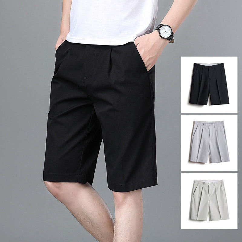 Herren elegante Shorts mit tiefer Bundhöhe und praktischen Taschen Aliams