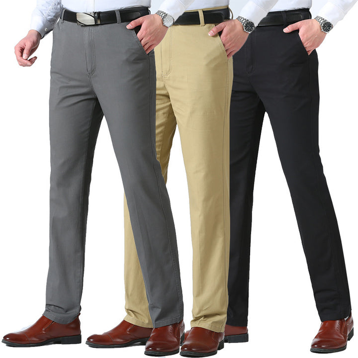 Herren klassische Chino-Hose Aliams