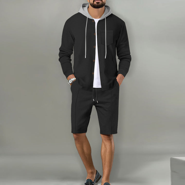 Herren Sportliches Freizeitanzug Aliams