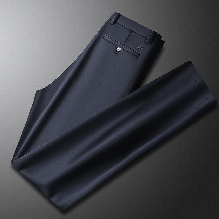 Herren elegante Anzughose im Slim-Fit Schnitt Aliams