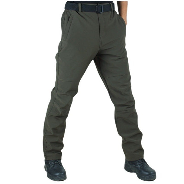 Herren Funktionale Cargo-Hose mit multifunktionalen Taschen und verstellbarem Bund Aliams