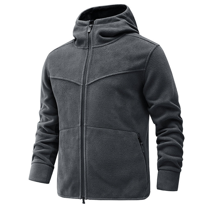 Herren Fleecejacke mit ergonomischer Passform und praktischen Reißverschlusstaschen Aliams