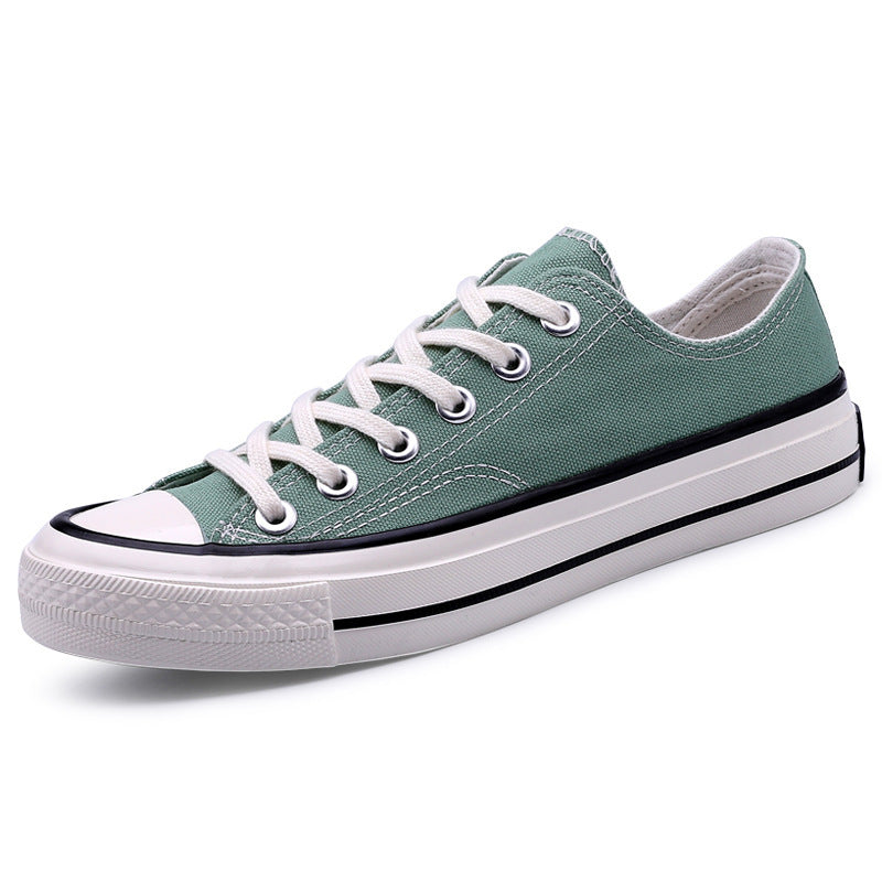 Damen Canvas Sneakers Im Klassischen Retro-Stil mit Bequemer Gummisohle und Schnelltrocknendem Obermaterial Aliams