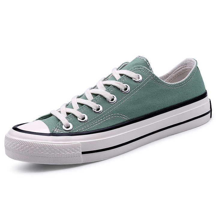 Damen Canvas Sneakers Im Klassischen Retro-Stil mit Bequemer Gummisohle und Schnelltrocknendem Obermaterial Aliams