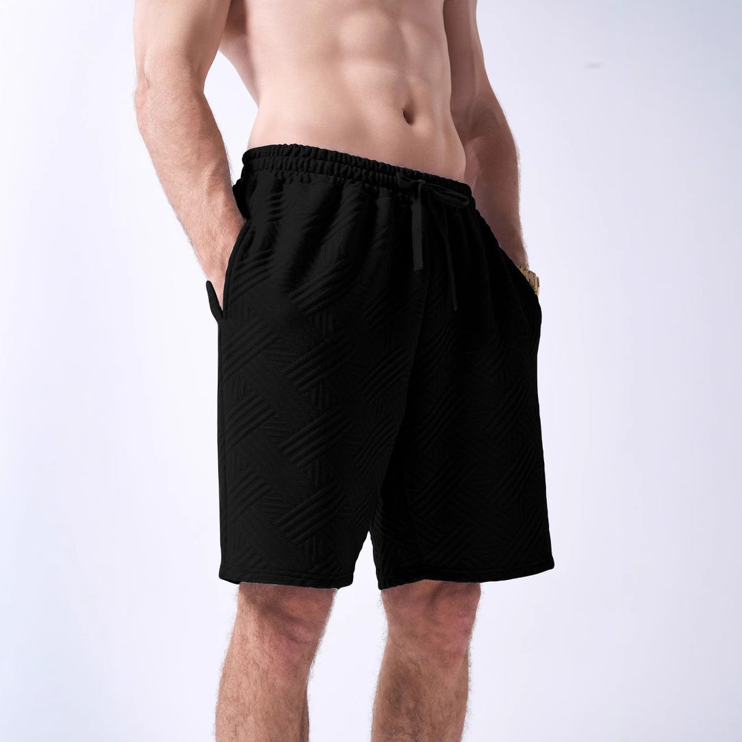 Herren Freizeitshorts mit modernem Strukturdesign Aliams