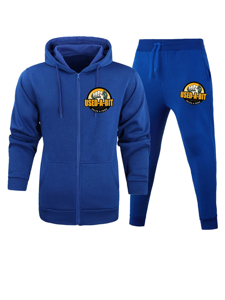 Herren Hoodie und Jogginghose Set mit klassischem Logo und komfortablem Schnitt Aliams