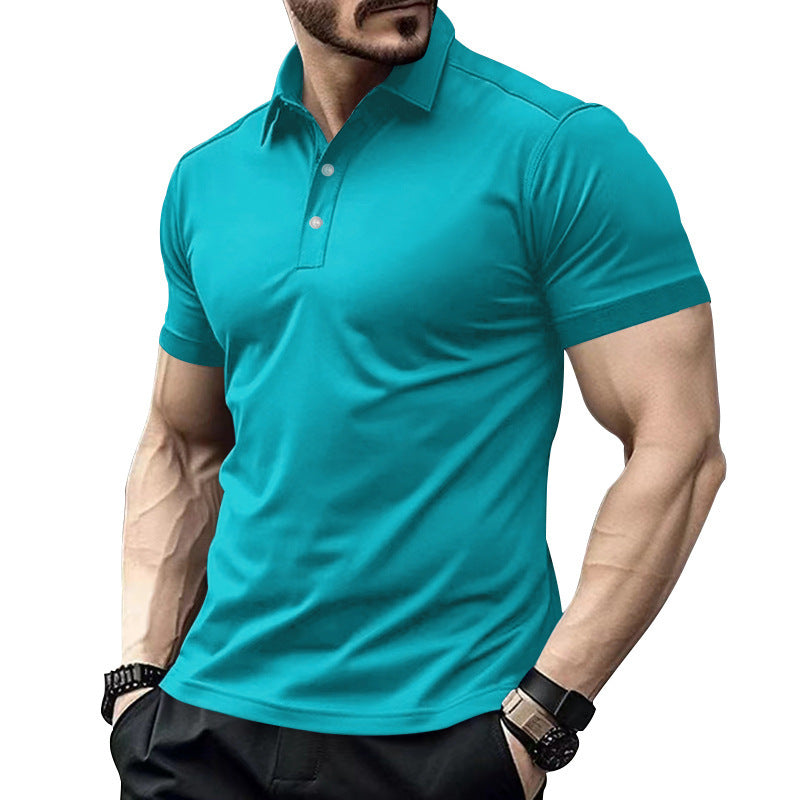Herren Hochwertiges Kurzarm Poloshirt mit atmungsaktiver Technologie und modernem Schnitt Aliams