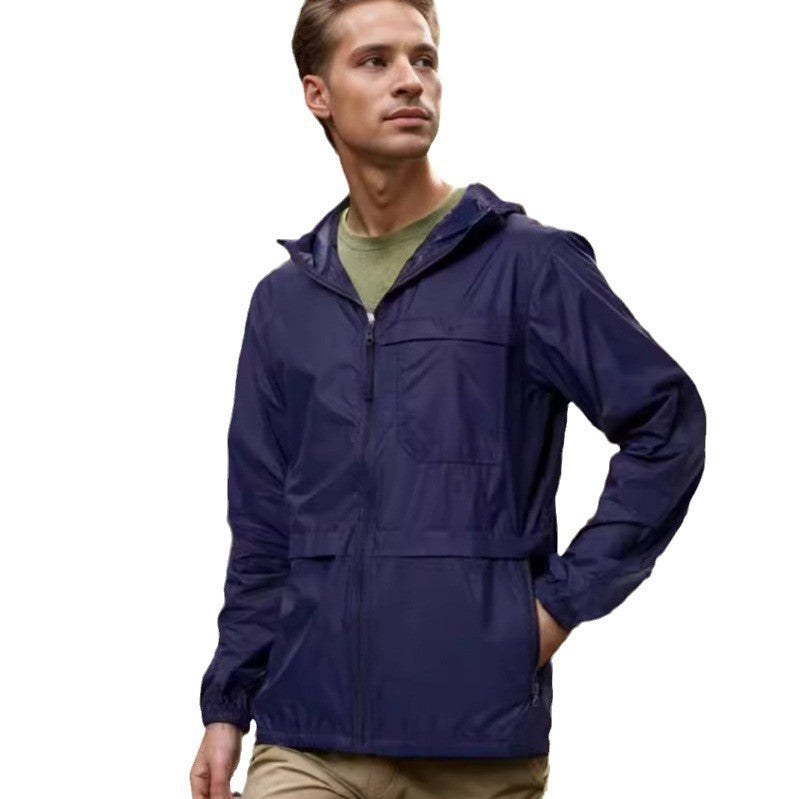 Herren winddichte Outdoor-Jacke Aliams
